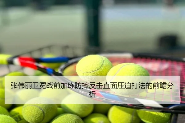 张伟丽卫冕战前加练防摔反击直面压迫打法的前瞻分析